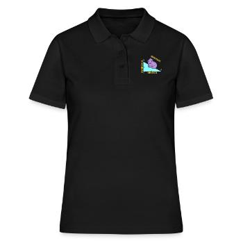 Hippotenuse Math - Polo Femme - noir - Devant - Ailine (174cm)
