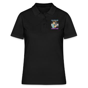 Nur noch eine Pflanze Garten Gärtner - Frauen Polo Shirt - Schwarz - Vorne - Ailine (174cm)
