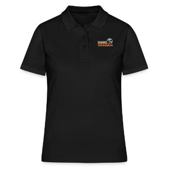 Heizungsbauer Klempner Spengler - Frauen Polo Shirt - Schwarz - Vorne - Ailine (174cm)
