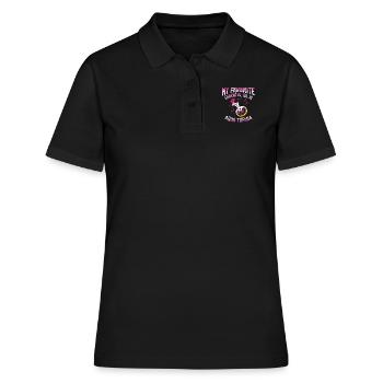 Aqua Tofana Verschwörungstheoretiker Ätherisches - Frauen Polo Shirt - Schwarz - Vorne - Ailine (174cm)