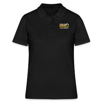 Funcle the Man the Myth the Bad Influence - Women's Polo Shirt - black - Front - Ailine (174cm)