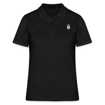 Briard Gift Dogs - Women's Polo Shirt - black - Front - Ailine (174cm)