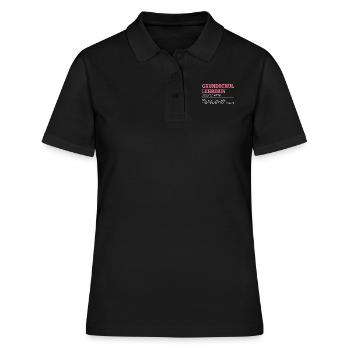Grundschullehrerin coole Lehrerin cooler Lehrer - Frauen Polo Shirt - Schwarz - Vorne - Ailine (174cm)