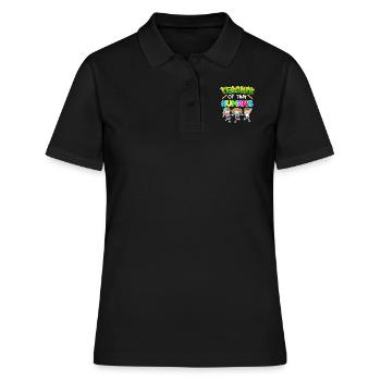 My profession is kindergarten teacher kindergarten - Women's Polo Shirt - black - Front - Ailine (174cm)