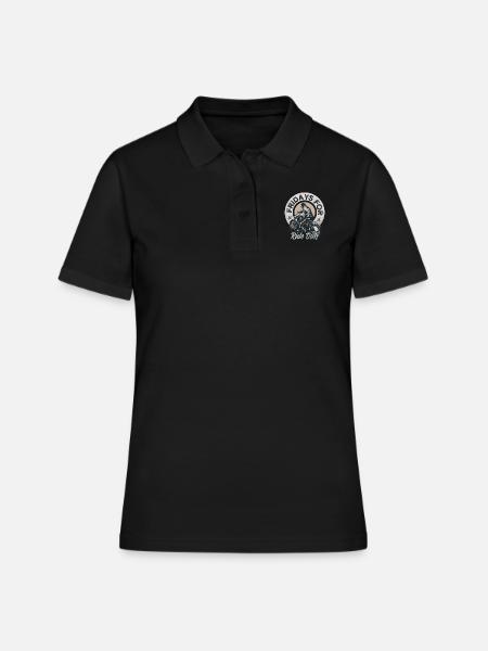 Vendredis moto pour les motocyclistes - Polo Femme - noir