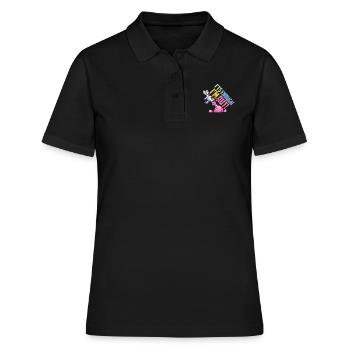 Licorne c’est assez dans le dehors - Polo Femme - noir - Devant - Ailine (174cm)