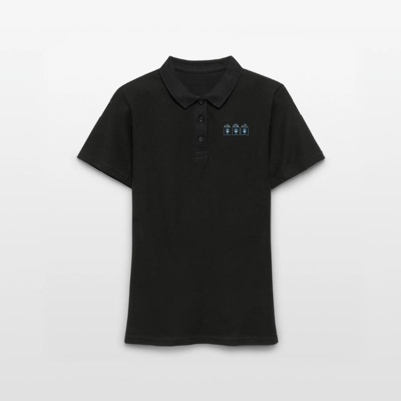 Wise Robots Computer Programmer Engineer Software Frauen Polo Shirt