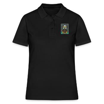 Gay pride - Polo Femme - noir - Devant - Ailine (174cm)