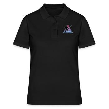 Escrime Escrime Escrime sportive - Polo Femme - noir - Devant - Ailine (174cm)