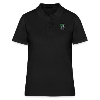 Programmeur Codeur développeur - Polo Femme - noir - Devant - Ailine (174cm)
