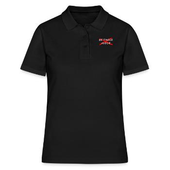 Soyez votre métier linguistique de la - Polo Femme - noir - Devant - Ailine (174cm)