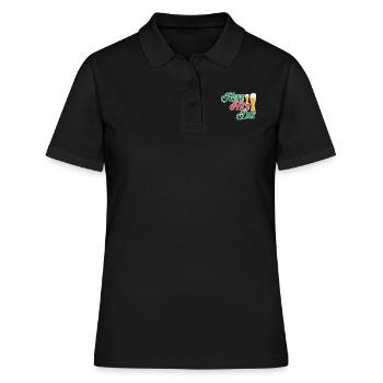 Hefe Nice Day Alkohol Brauer Bierbrauen Bier - Frauen Polo Shirt - Schwarz - Vorne - Ailine (174cm)