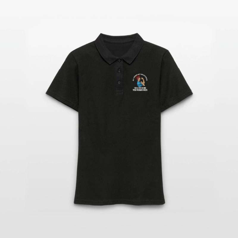 Developer Coder Programmer Female Women's Polo Shirt