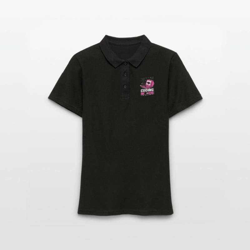 Développeur Coder Programmeur Mode activé Polo Femme