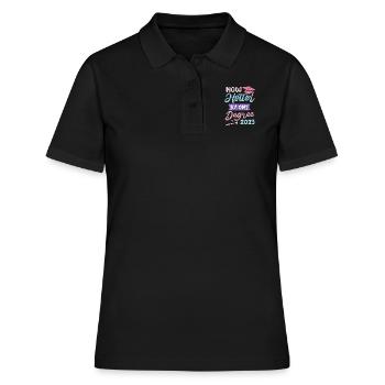 Un Master 2023 chaud - Polo Femme - noir - Devant - Ailine (174cm)