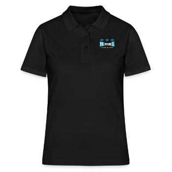 Phinished Ph.D Abschluss 2023 Doktor Doktortitel - Frauen Polo Shirt - Schwarz - Vorne - Ailine (174cm)