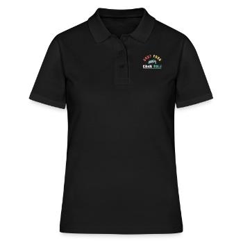 Shut your Cornhole - Frauen Polo Shirt - Schwarz - Vorne - Ailine (174cm)