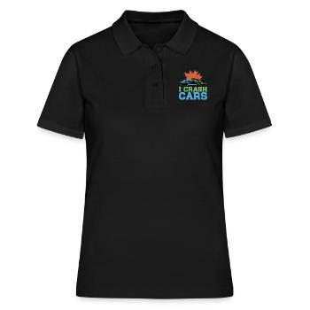 I Crash Cars 6 - Frauen Polo Shirt - Schwarz - Vorne - Ailine (174cm)