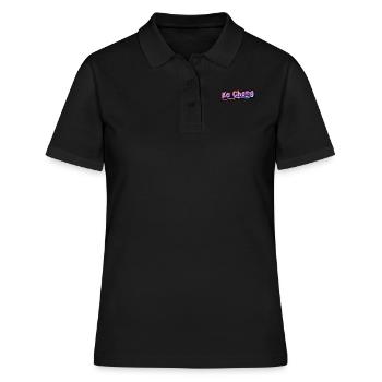 Vintage Thaïlande Vacances Asie Thaï Ko Chang - Polo Femme - noir - Devant - Ailine (174cm)