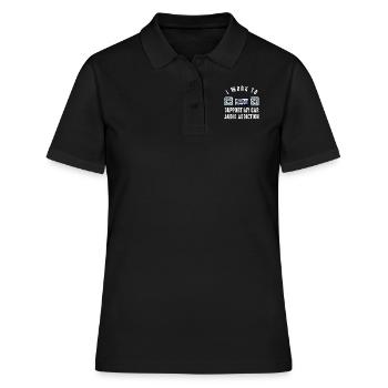 Car Stereo For Audio Installer Speakers Car Bass - Women's Polo Shirt - black - Front - Ailine (174cm)