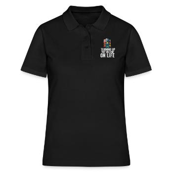Car Stereo For Audio Installer Speakers Car Bass - Women's Polo Shirt - black - Front - Ailine (174cm)