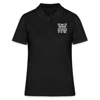 Car Stereo For Audio Installer Speakers Car Bass - Women's Polo Shirt - black - Front - Ailine (174cm)
