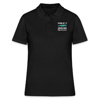 Neue Fahrschüler Mädchen Frauen Mutter Tochter - Frauen Polo Shirt - Schwarz - Vorne - Ailine (174cm)