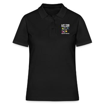 Que les jeux de paintball commencent ! Joueur tactique Pai - Polo Femme - noir - Devant - Ailine (174cm)