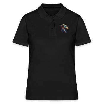 Dragon - Polo Femme - noir - Devant - Ailine (174cm)
