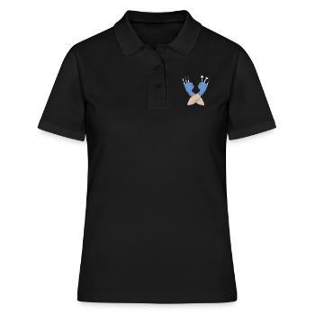Dental Wolverine Dentist - Frauen Polo Shirt - Schwarz - Vorne - Ailine (174cm)