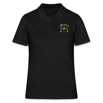 Mon Premier Noel 2023 - Polo Femme - noir - Devant - Ailine (174cm)