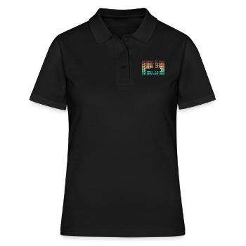 Acupuncture Acupuncteur - Polo Femme - noir - Devant - Ailine (174cm)