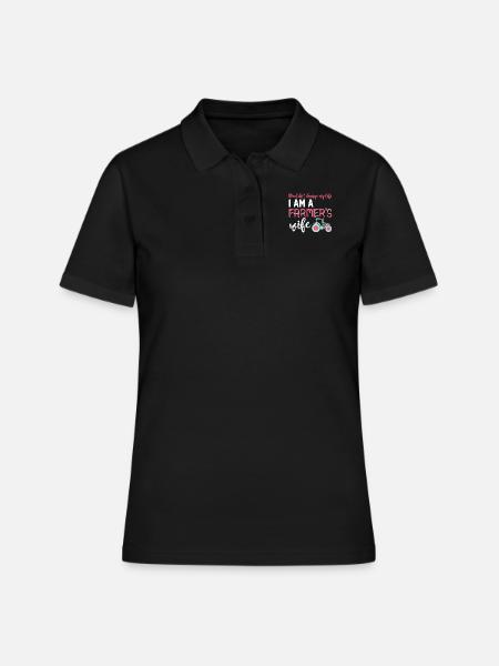 Farmer Wife - Women's Polo Shirt - black