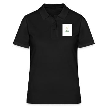 Frohe Ostern - Frauen Polo Shirt - Schwarz - Vorne - Ailine (174cm)