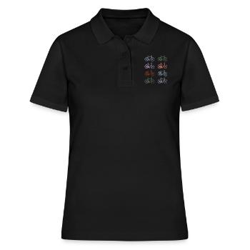 Vélos de trekking - Polo Femme - noir - Devant - Ailine (174cm)