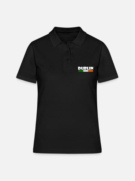 Dublin - Polo Femme - noir