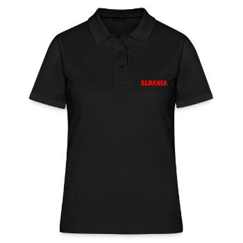 Albanie - Polo Femme - noir - Devant - Ailine (174cm)