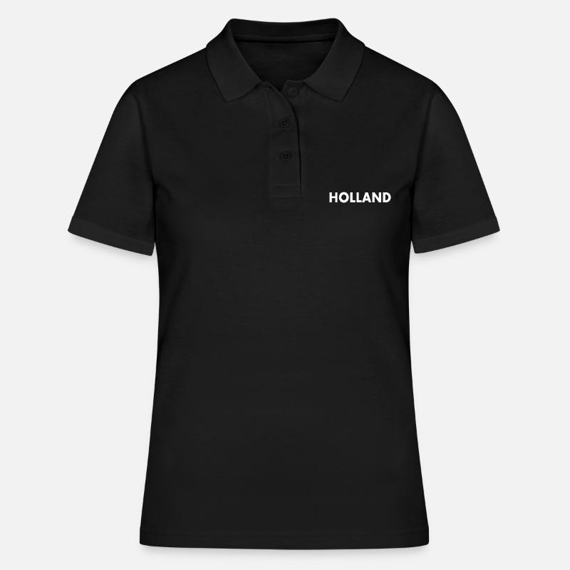 Holland - Women's Polo Shirt - black