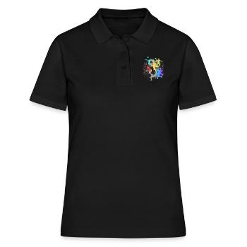 Sport de balles et ballons - Polo Femme - noir - Devant - Ailine (174cm)