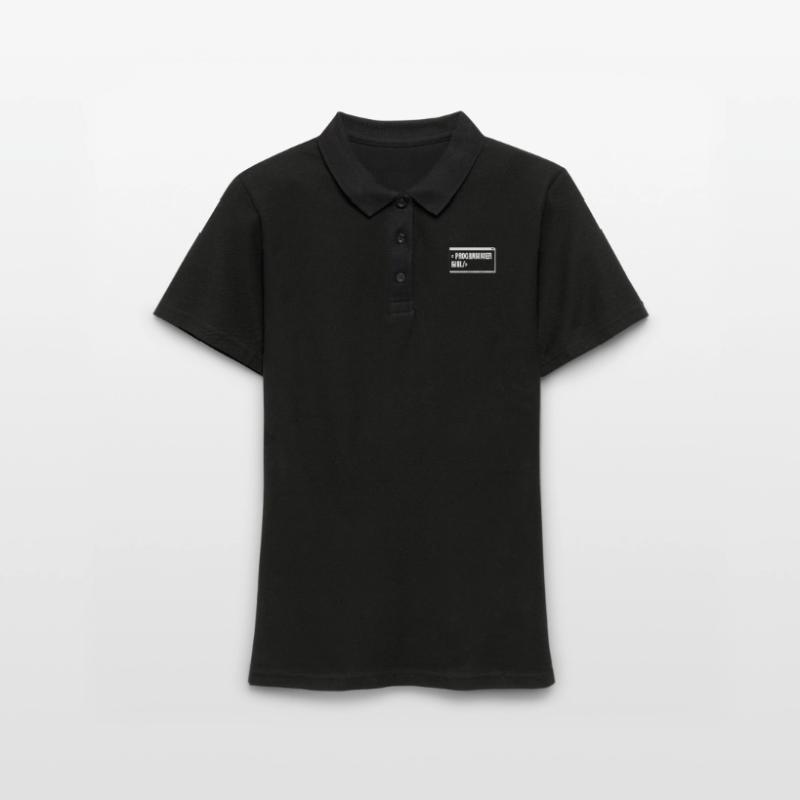 Developer Coder Programmer Girl Women's Polo Shirt
