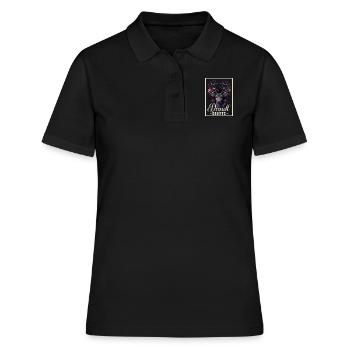 Dirndl Ersatz Dirndl Trachten Kostüm Dirndl Ersatz - Frauen Polo Shirt - Schwarz - Vorne - Ailine (174cm)