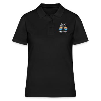 Vorschule Kindergarten Erzieher off duty Lehrer - Frauen Polo Shirt - Schwarz - Vorne - Ailine (174cm)