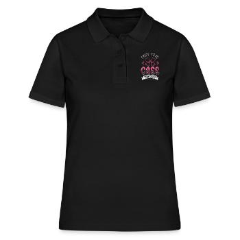 Gestionnaire de cas à temps partiel - Polo Femme - noir - Devant - Ailine (174cm)