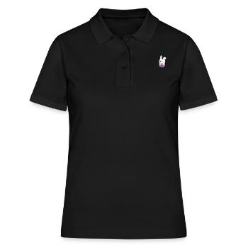 Autism Neurodiversity Kindness - Women's Polo Shirt - black - Front - Ailine (174cm)