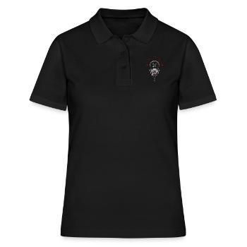 Keltischer Vikinger Vegvisir Kompass Wikinger - Frauen Polo Shirt - Schwarz - Vorne - Ailine (174cm)