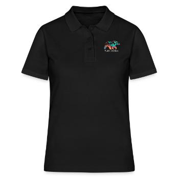 Protection de l’environnement Protection des espèces Sauvez la terre - Polo Femme - noir - Devant - Ailine (174cm)