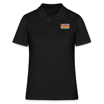 Leipzigerin Leipziger Leipzig - Frauen Polo Shirt - Schwarz - Vorne - Ailine (174cm)