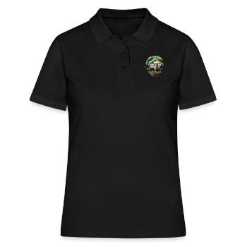 There is no Planet B Earth Day Mission Erde - Women's Polo Shirt - black - Front - Ailine (174cm)