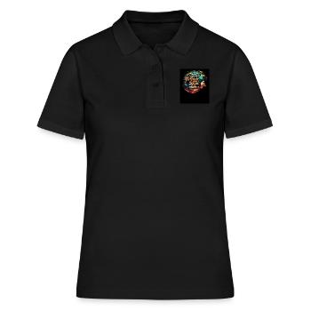 Support local Planet Umweltschutz Natur - Frauen Polo Shirt - Schwarz - Vorne - Ailine (174cm)