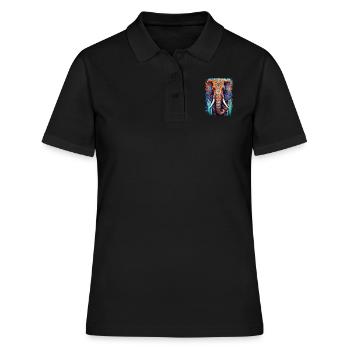 Mammouth - Polo Femme - noir - Devant - Ailine (174cm)